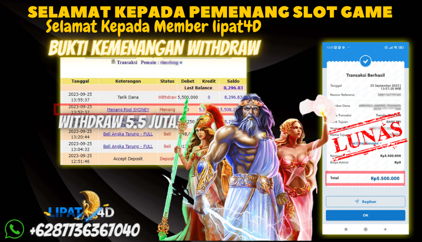 Bukti JP Togel Online - Togel Sydney